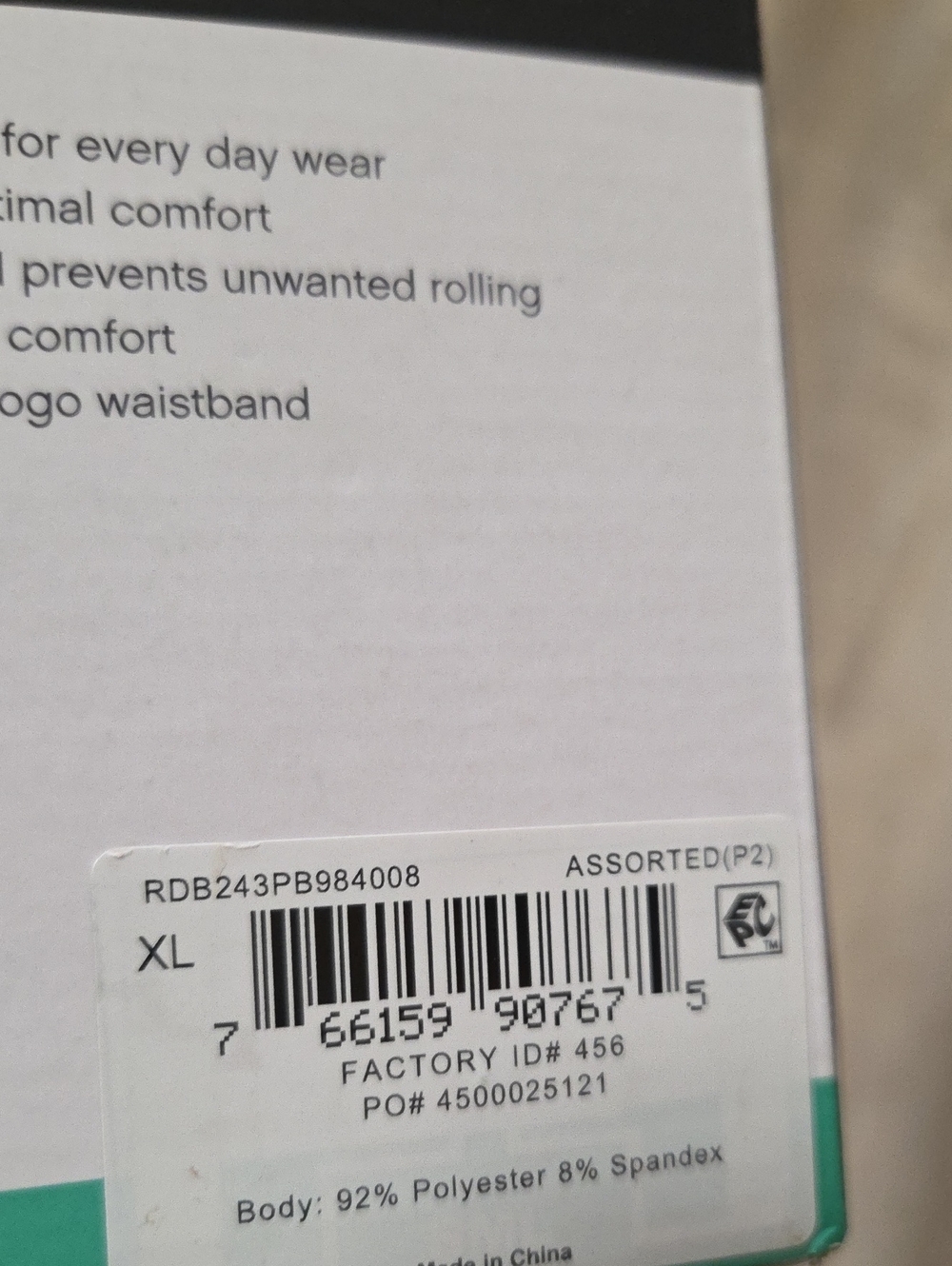 Reebok Boys Boxer Briefs..XL - Picture 5 of 5